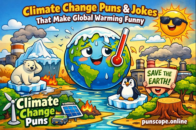 climate change puns