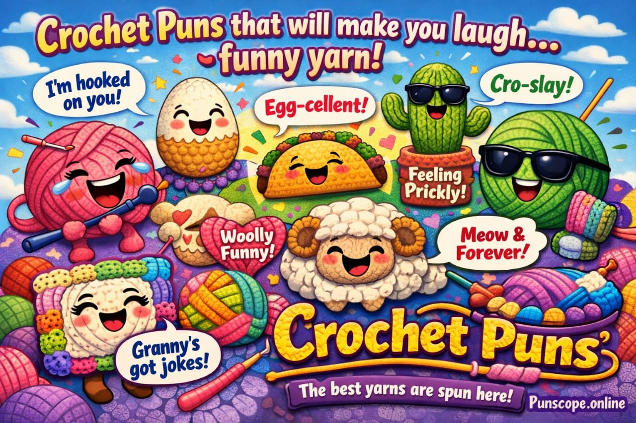 crochet puns