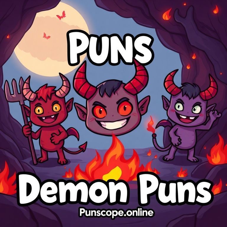 demon puns