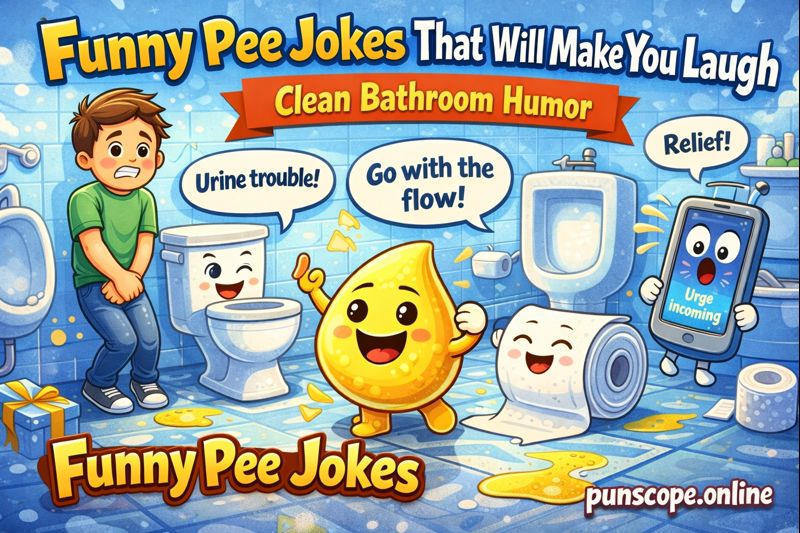 funny pee jokes