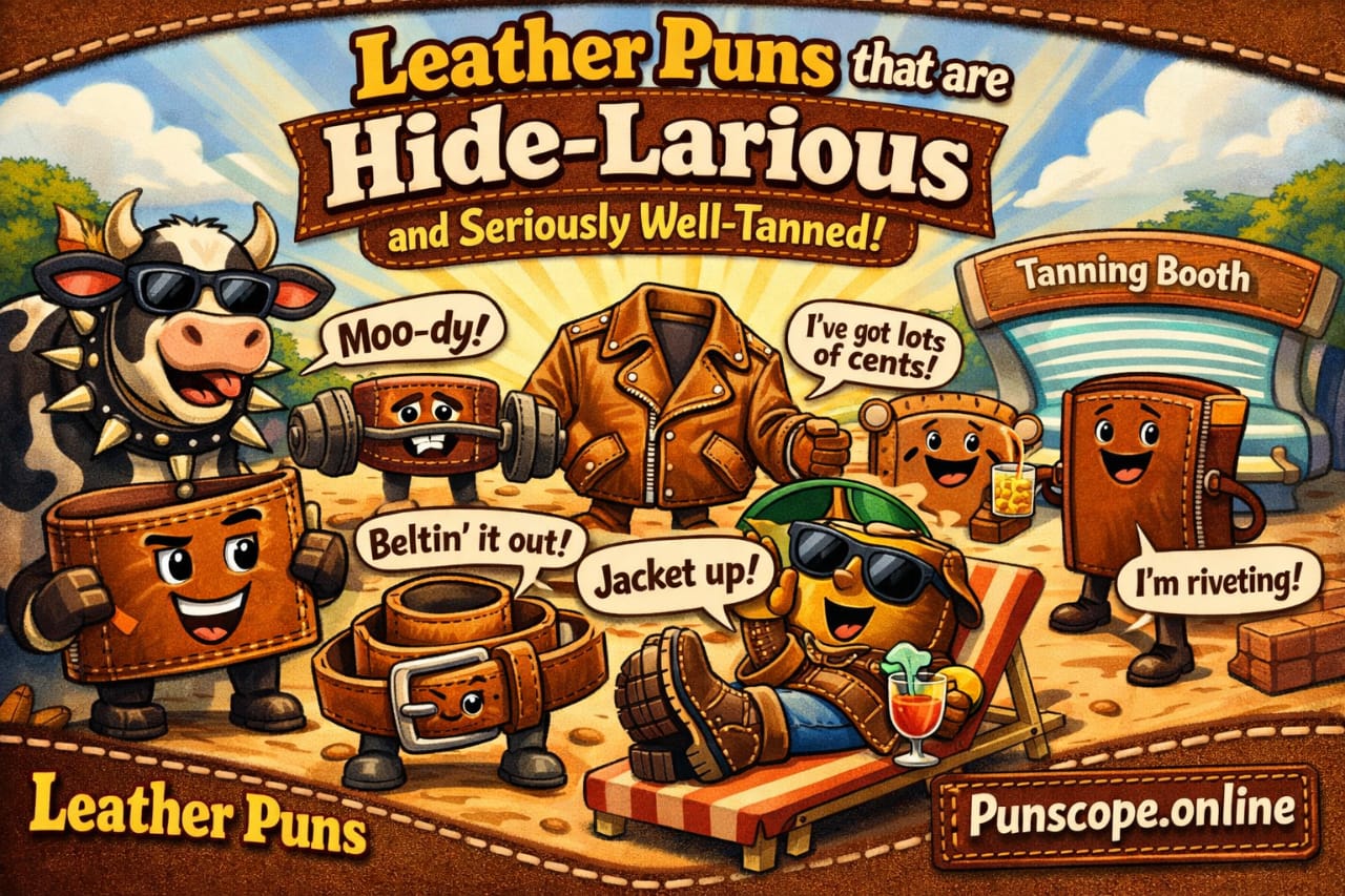 leather puns