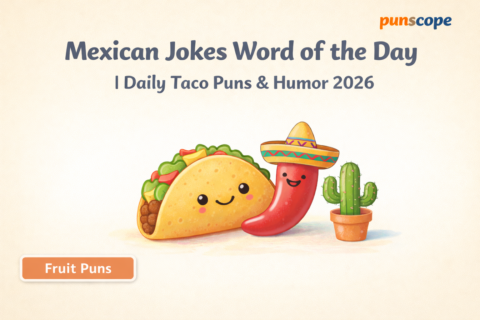 mexican jokes word of the day