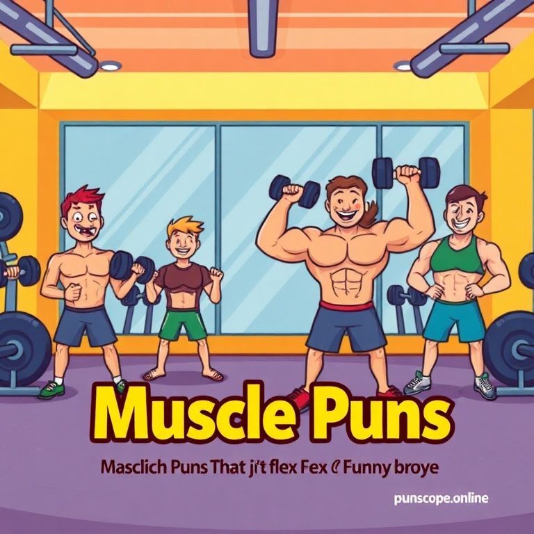muscle puns