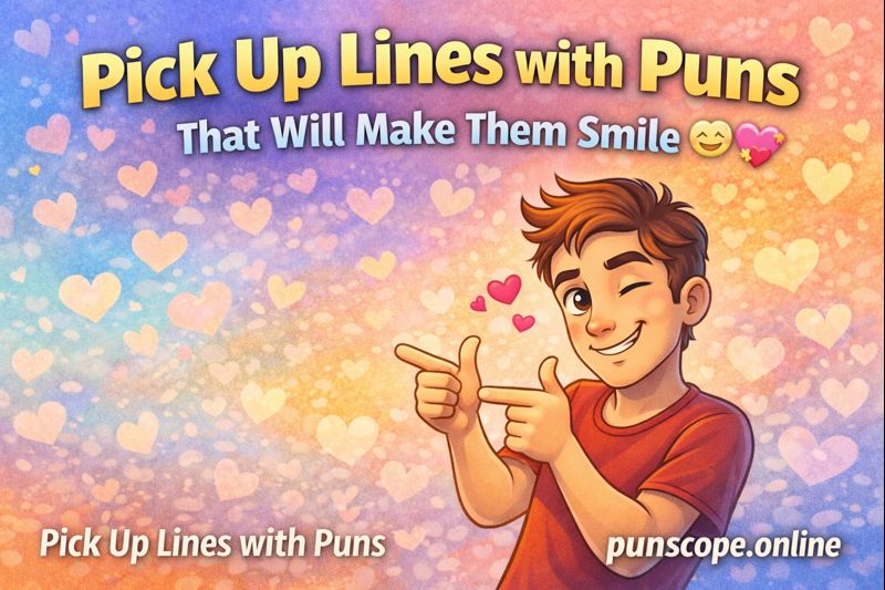 pick up lines with puns