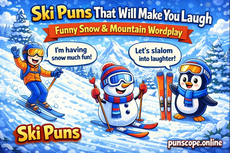ski puns