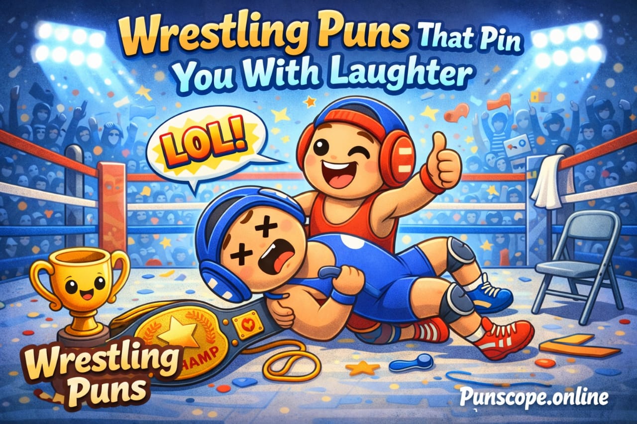 wrestling puns