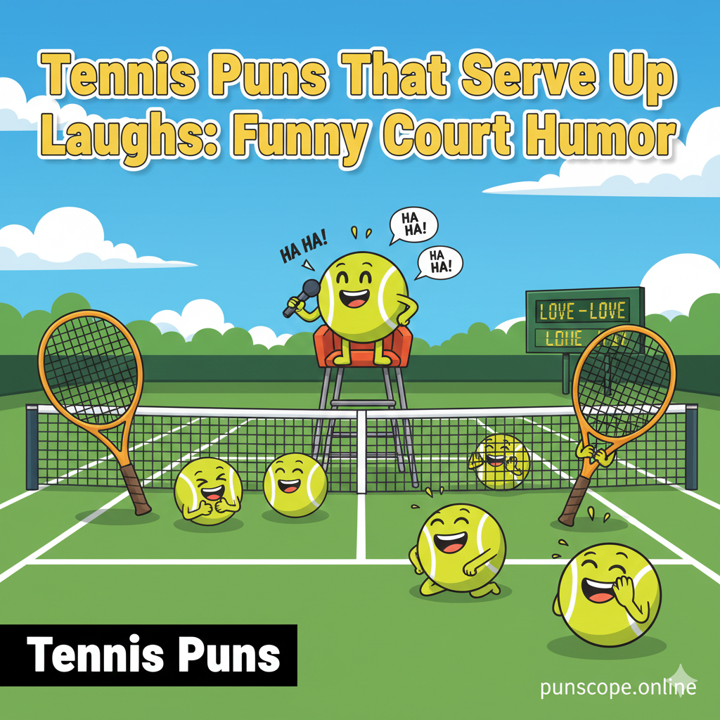 Tennis Puns