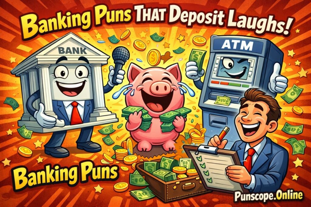 Banking Puns That Deposit Laughs | Funny Money Jokes - Punscope