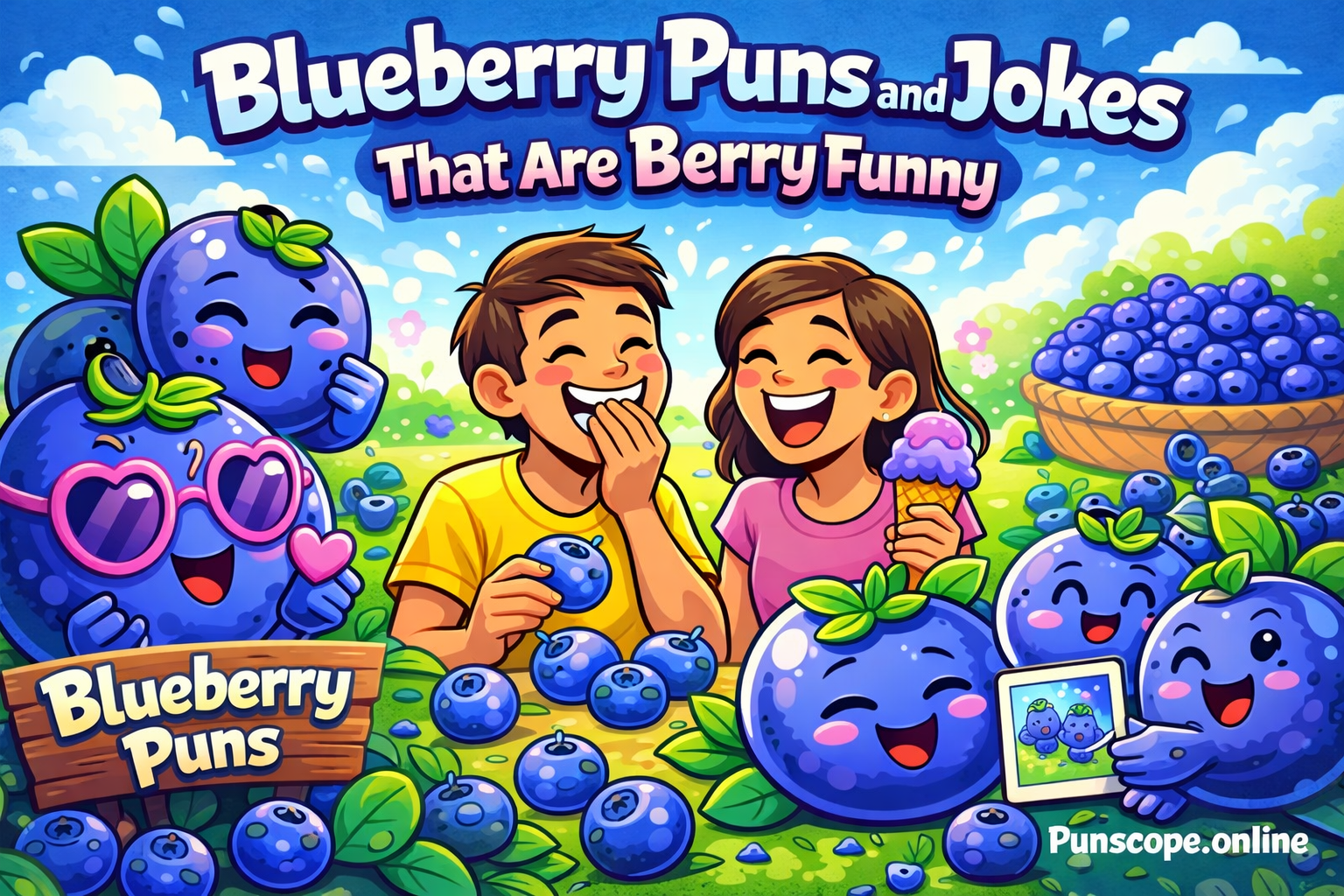 blueberry puns and jokes