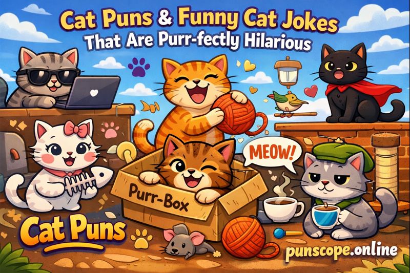 cat puns