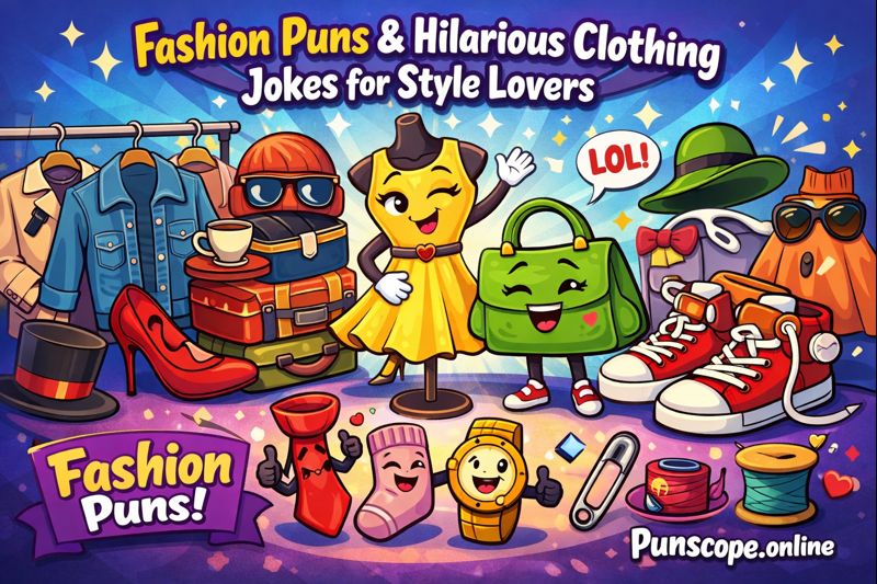 fashion puns