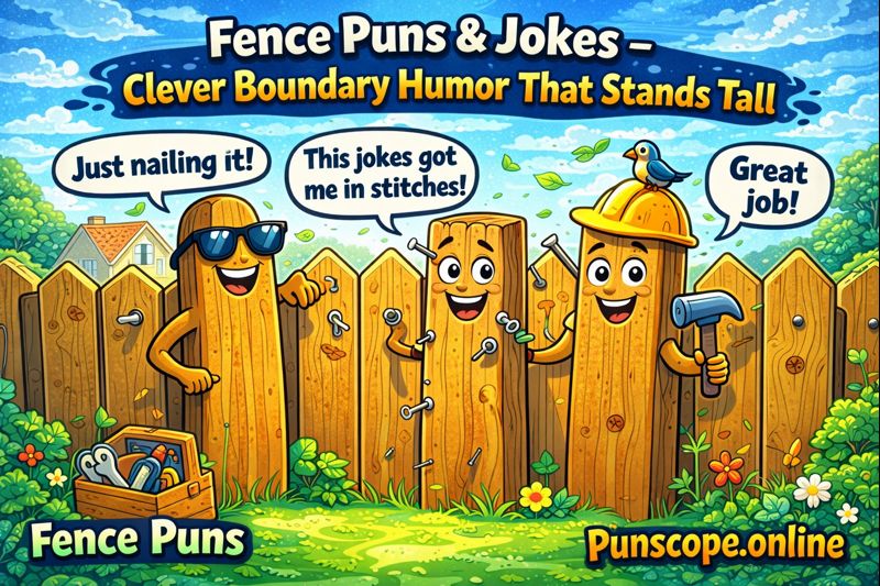 fence puns