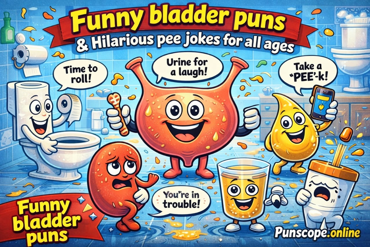 funny bladder puns