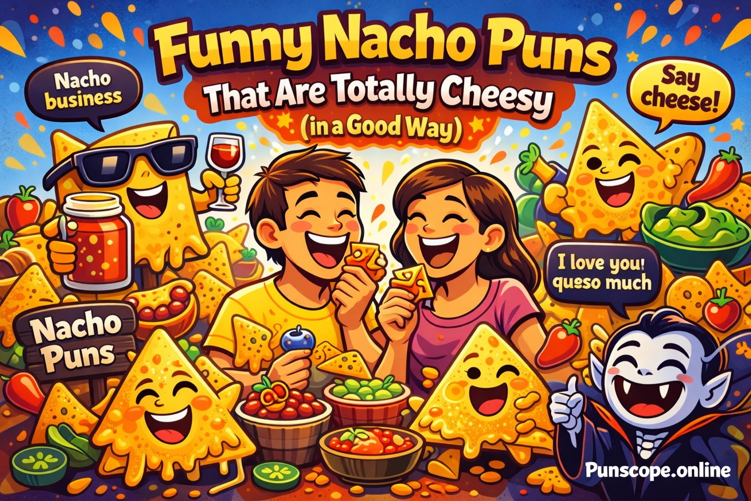 funny nacho puns