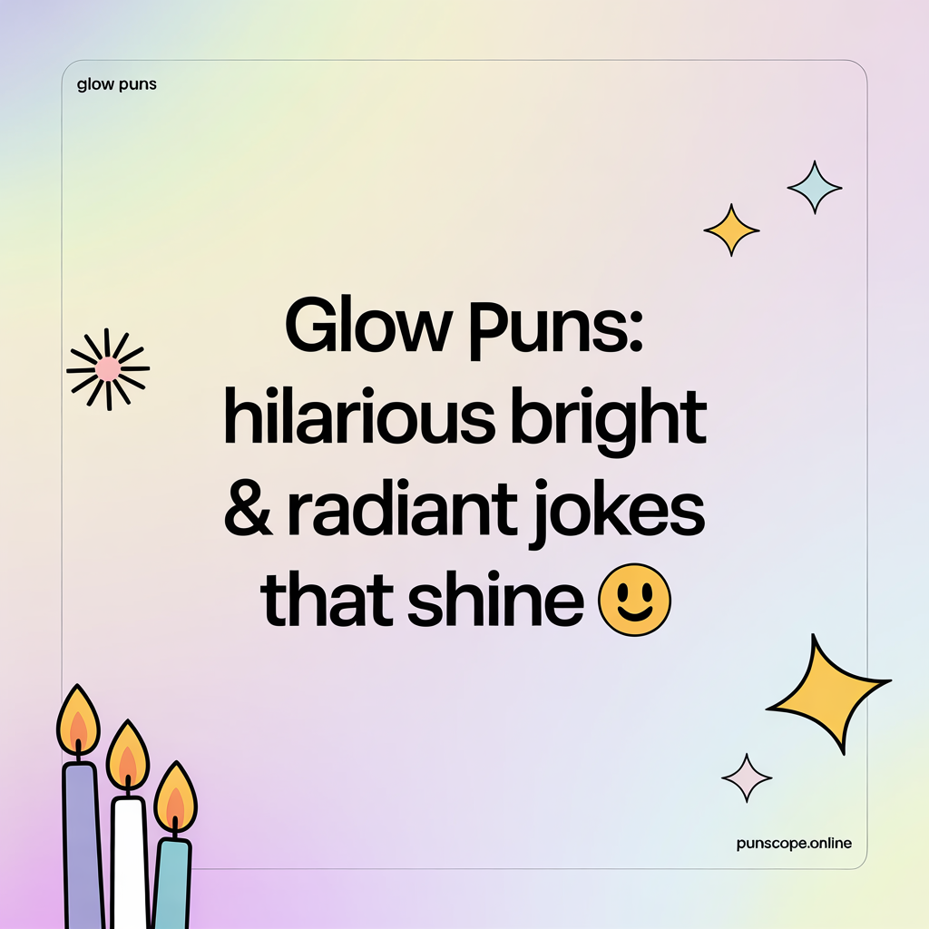 glow puns