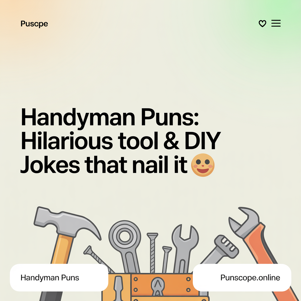 handyman puns