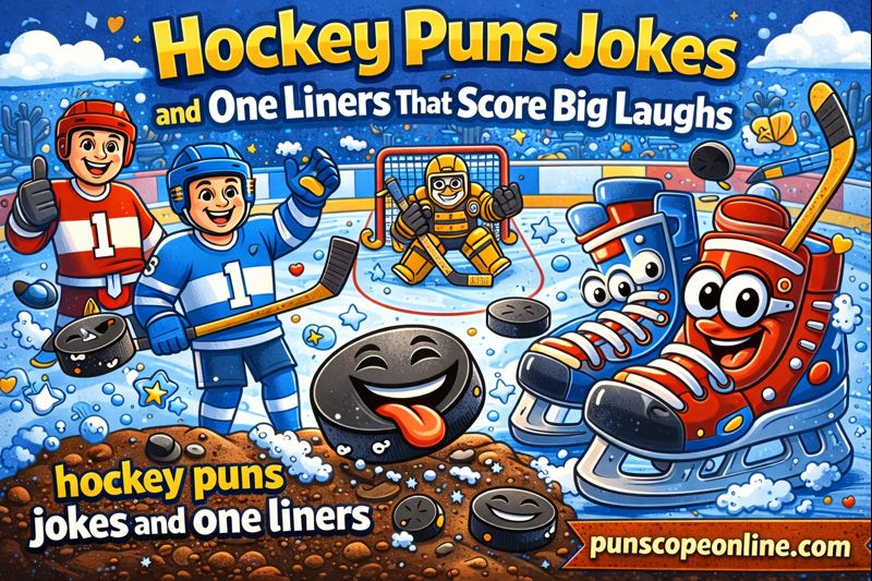 hockey puns jokes and one liners
