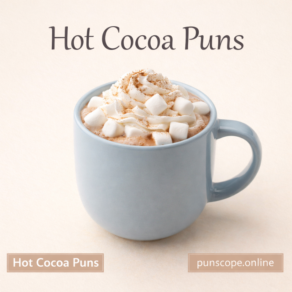 hot cocoa puns