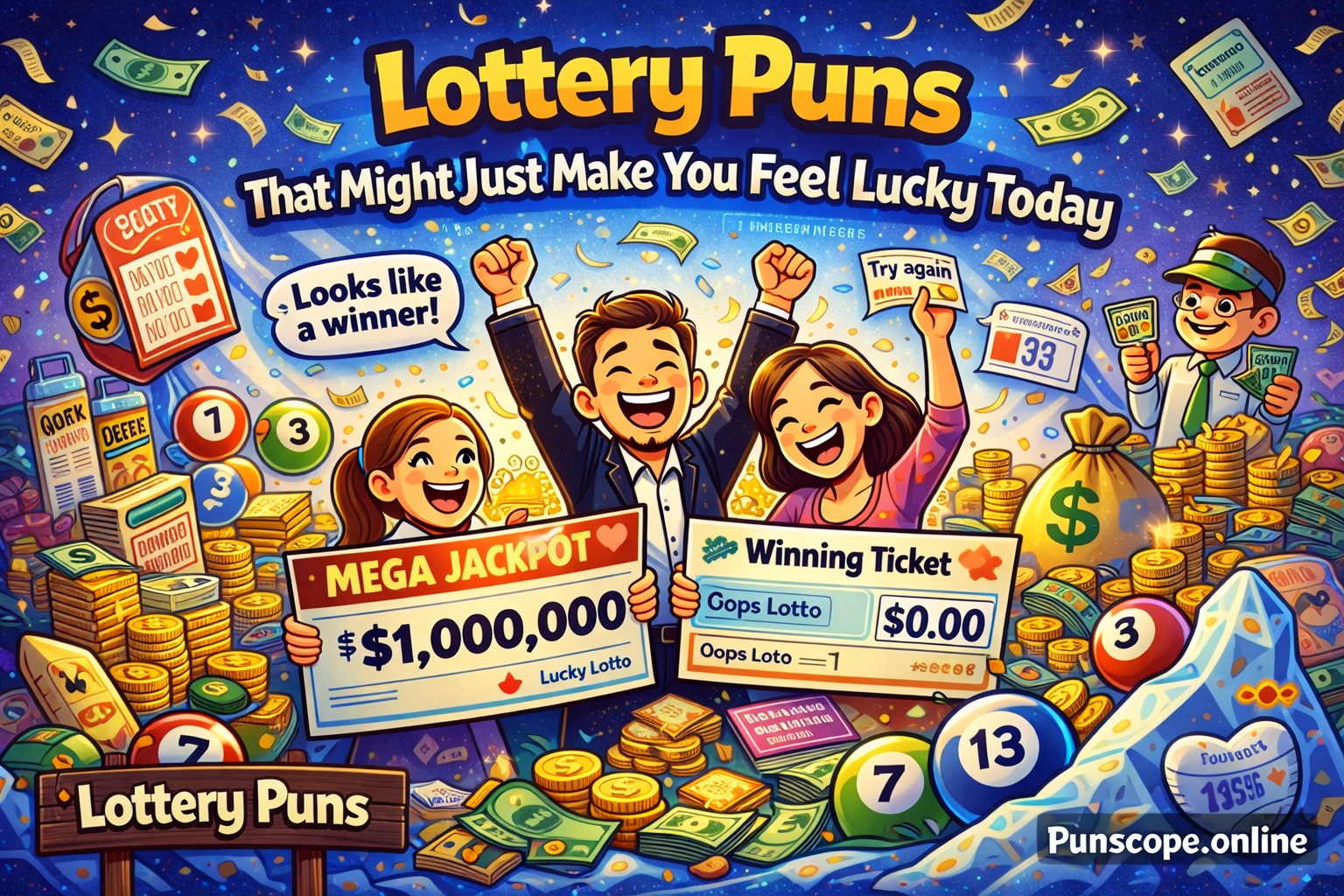 lottery puns
