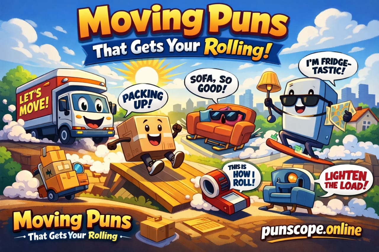 moving puns