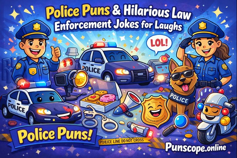 police puns