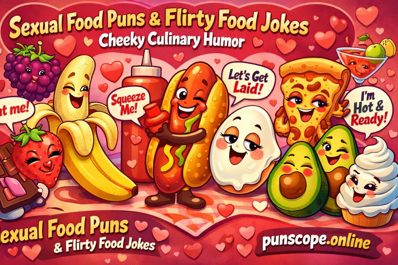 sexual food puns