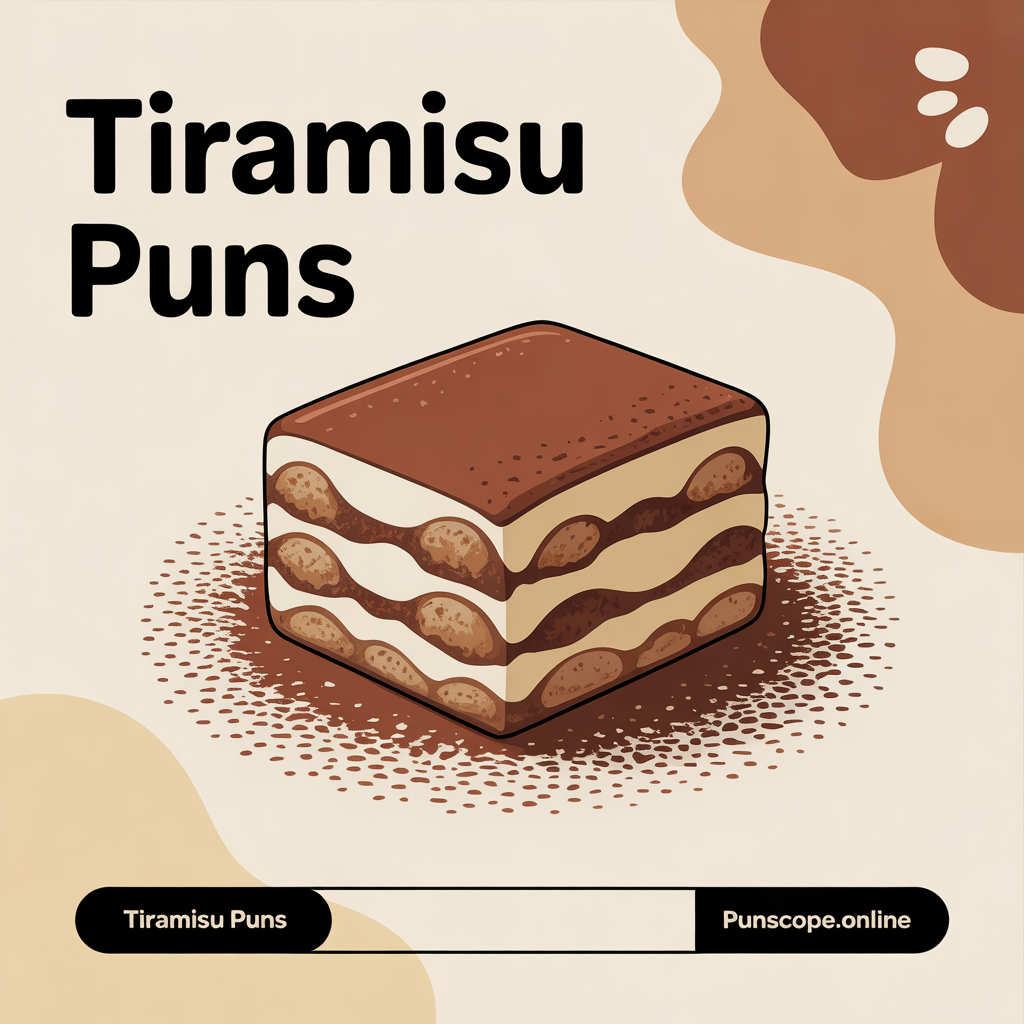 tiramisu puns