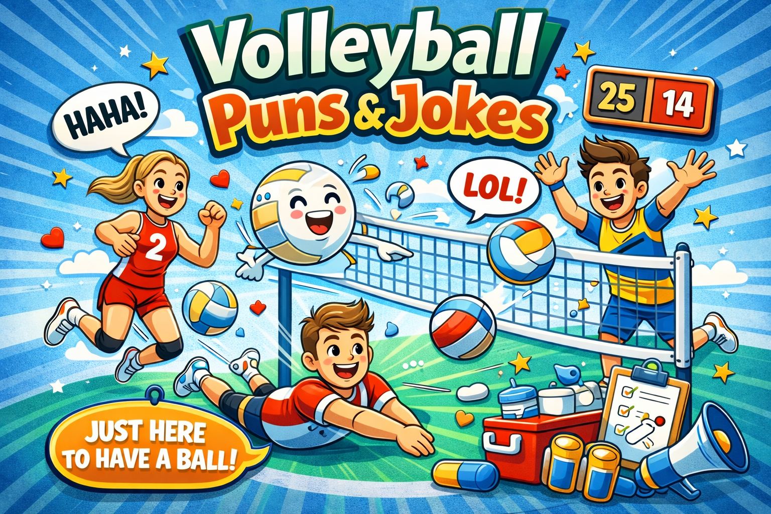 volleyball puns jokes