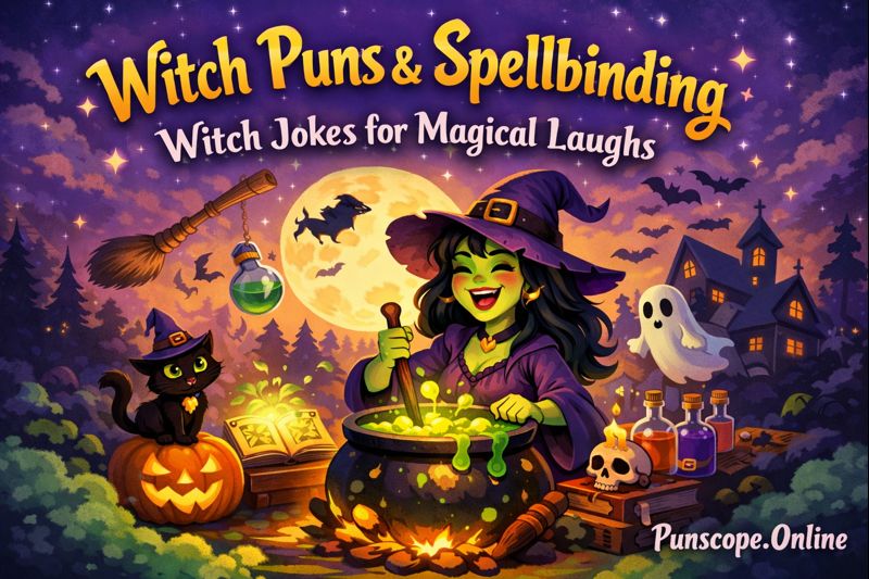 witch puns