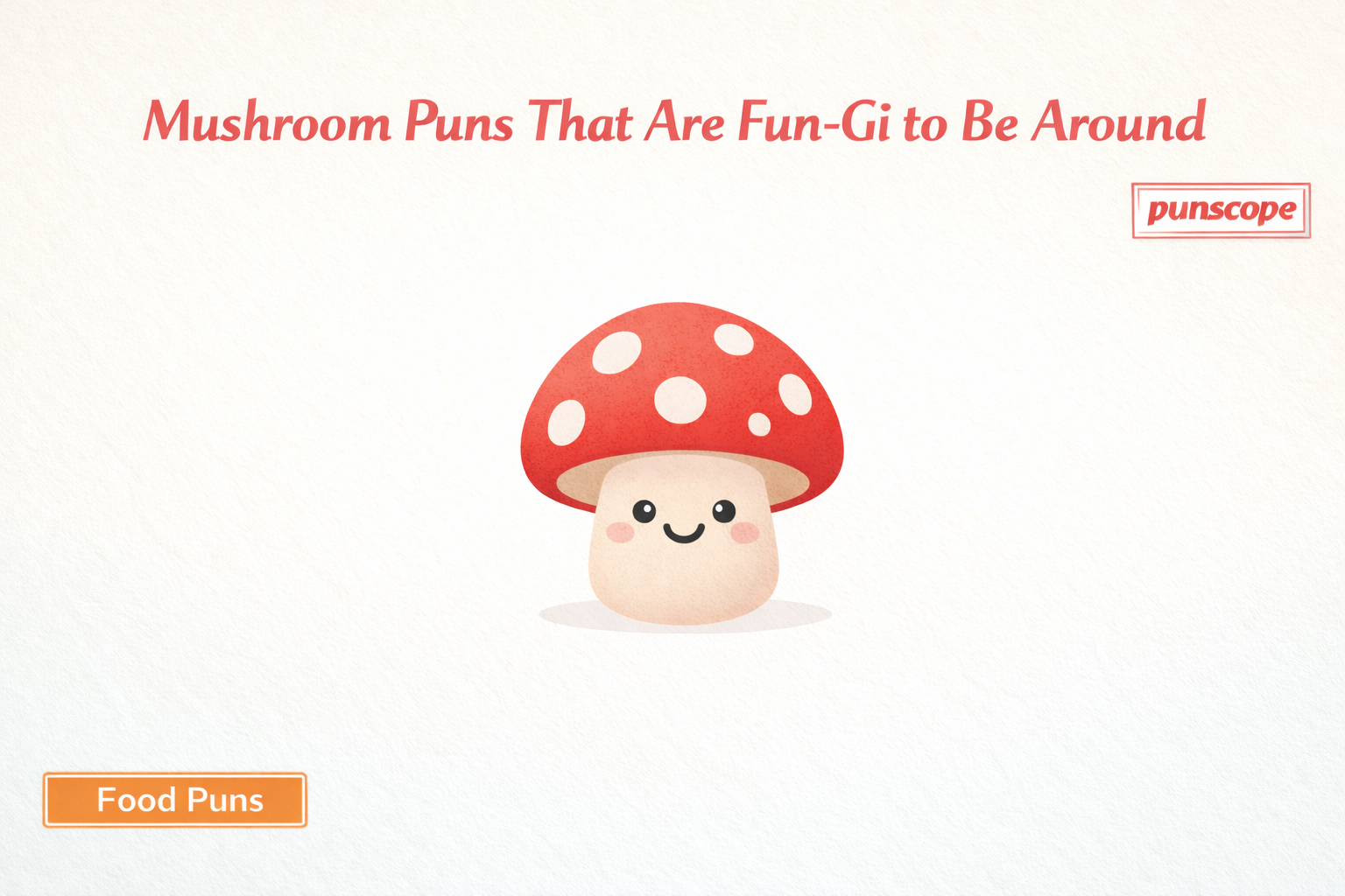 mushroom puns