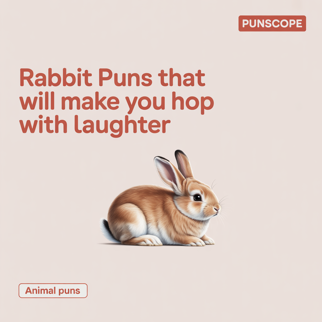 rabbit puns