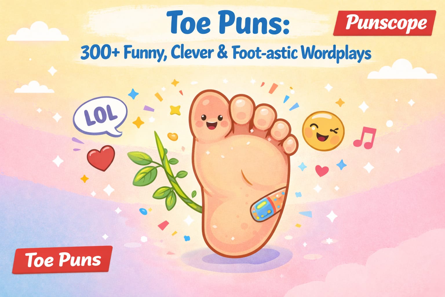 toe puns