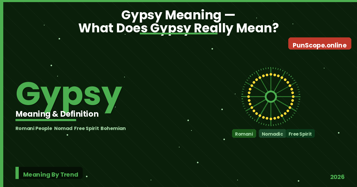 gypsy meaning