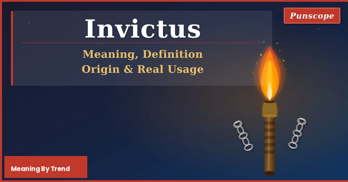 invictus meaning