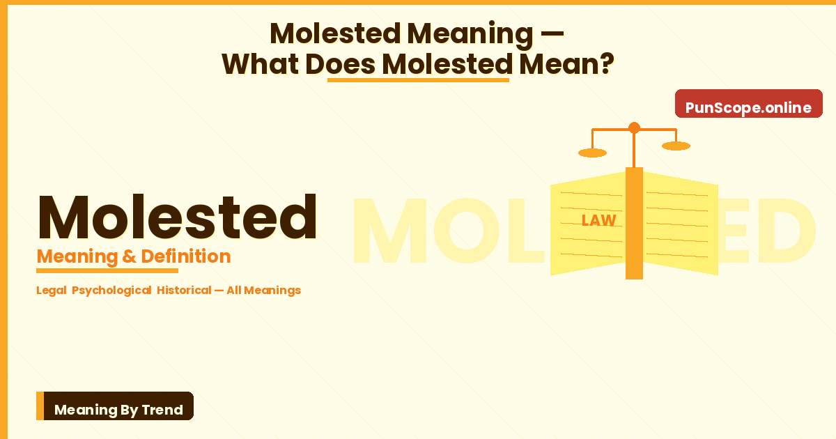 molested meaning