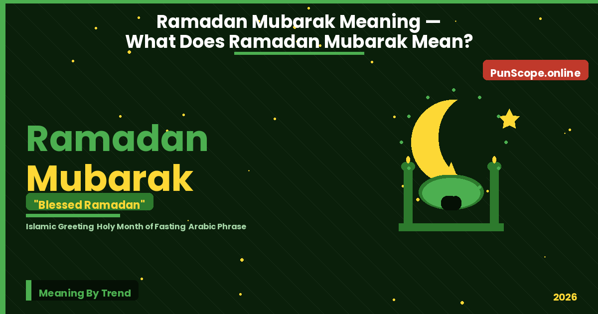 ramadan mubarak meaning