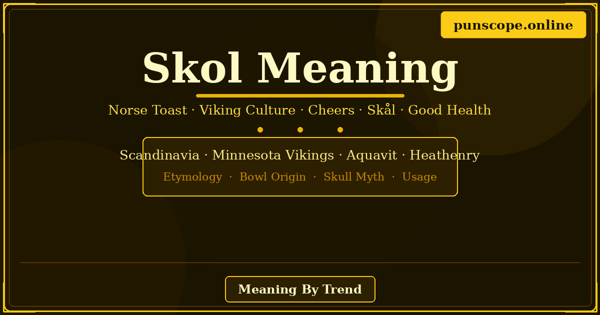 skol meaning