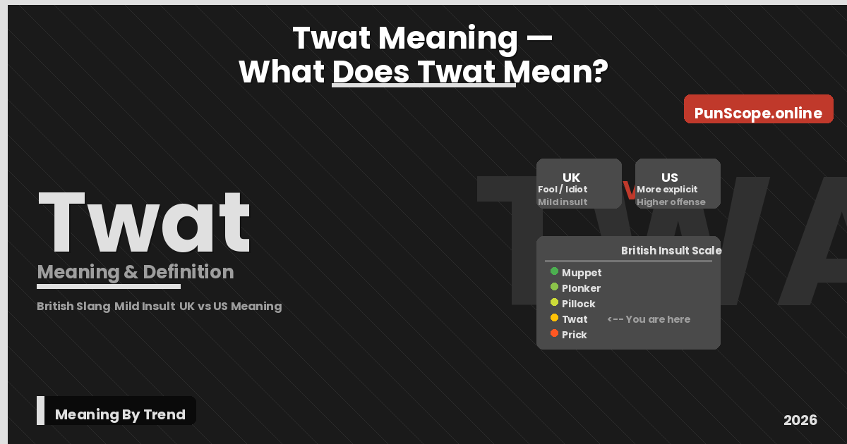 twat meaning