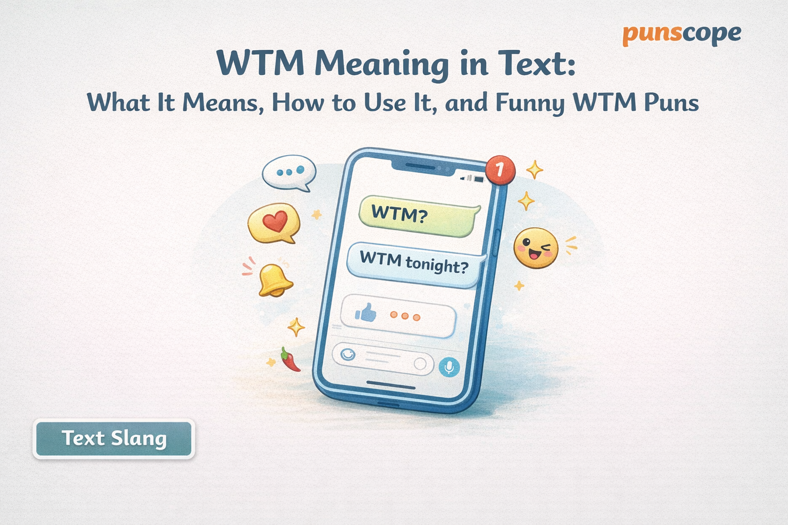 wtm meaning in text