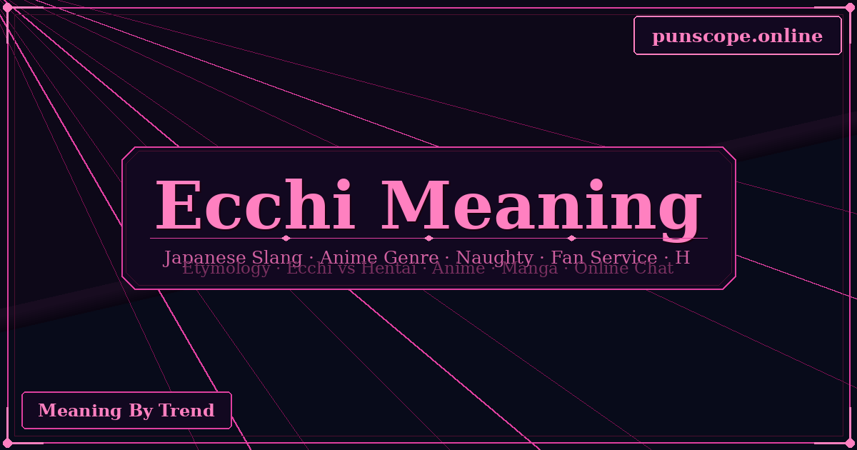 ecchi meaning