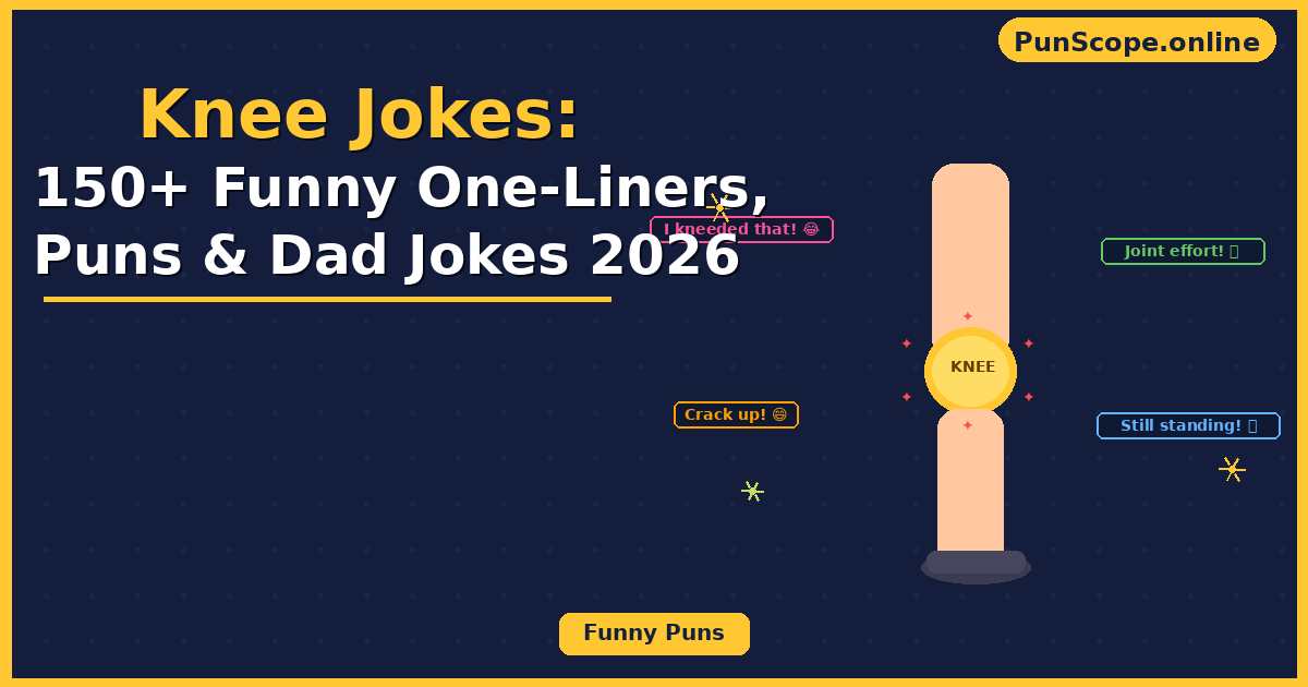 knee jokes