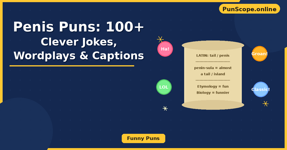penis puns