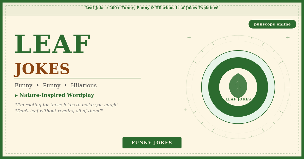 leaf jokes