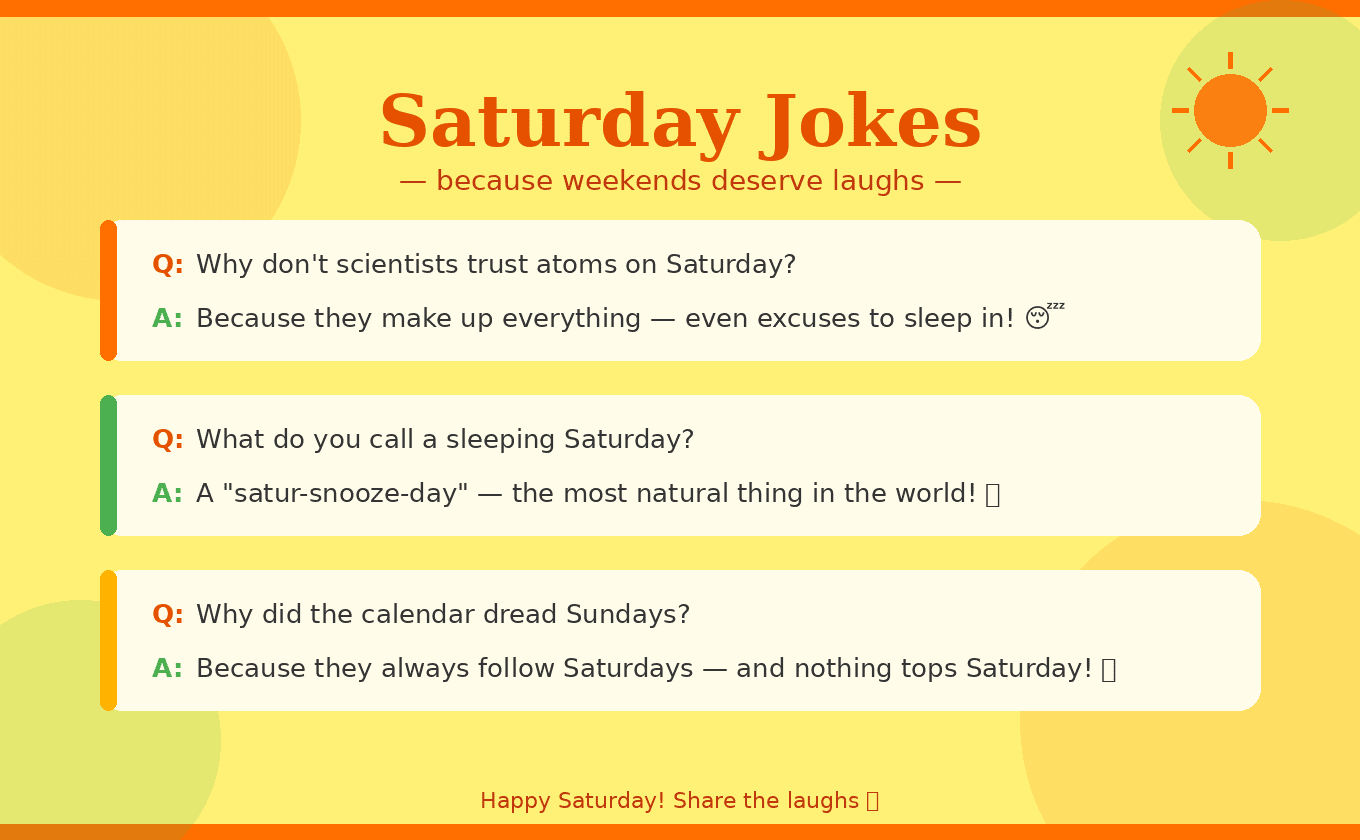 saturday jokes